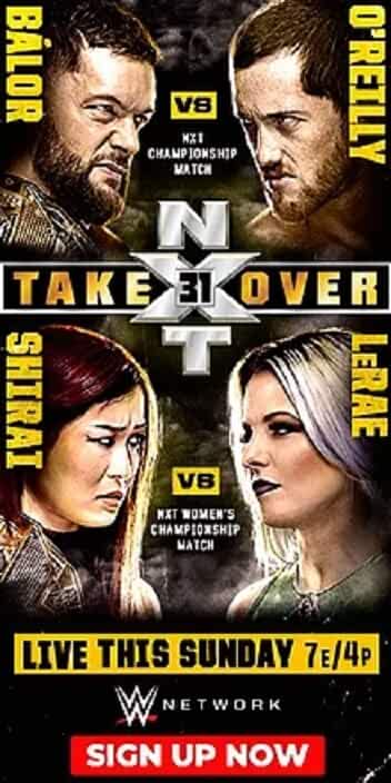 WWE NXT Takeover 31 (2020) HDTV English 720p [ 1.2Gb ] || 480p [ 600MB ] download